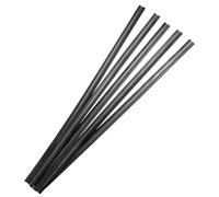HIAKDOFT 10pcs Boneless Wiper Strip Replace Blade Car Wiper Thin Windshield Refills Universal Cover Windscreen Strips for Car Thick Rain- Accessories Adhesive Rubber Black