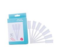 HIAKDOFT 10pcs Disposable Oral Care Gauze Swabs Soft Absorbent Mouth Cleaning Dental Swabs for Boys and Safe Hygienic White