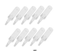 HIAKDOFT 10pcs Glass Pet Nursing Bottles for Small Animals Clear Milk Feeders for Hamsters Sugar Gliders Squirrels Lightweight Safe Feeding Supplies Supporting Healthy Development