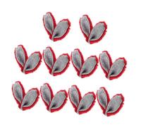 HIAKDOFT 10pcs Kawaii Bunny Ear Hair Clips Adorable Accessories for Little Girls for Crafting Home Decor and Festive Easter Celebrations
