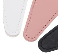 HIAKDOFT 10Pcs PU Leather Scissor Cover Protectors Set - Portable Sheath with Safety Tip Protection for Stylist Shear Holder, Sewing and Salon Use, Multi-Color Carry Case