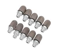 HIAKDOFT 10pcs Replacement Pen Tips Universal Stylus Tips with Conductive Fabric Aluminum Material Compact Lightweight Design for Professional Level Tasks and Office Use