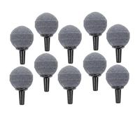 HIAKDOFT 10pcs round Air Stones 30x30mm Aquarium Bubble Diffusers for Fish Tank Oxygenation, Aquarium Air Pump Accessories for Freshwater and Saltwater Use