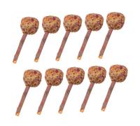 HIAKDOFT 10Pcs Safe Small Pet Chewing Sticks for Rabbits Guinea Pigs Hamsters Natural Molar Rods for Teeth Health Non-toxic Bite to Reduce Boredom and Promote Energy gift for for for for Random Color