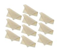 HIAKDOFT 10pcs Unbleached Fine Cotton Cheesecloth Strainers Reusable Tofu Filter Cloth for Cooking and Straining with Heat-Resistant Fabric