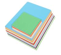 HIAKDOFT 120 Sheets Double-Sided Origami Paper Bright Colored Folding Craft Paper for DIY Hand-Made Art Projects Easy to Fold and Cut for School Home Party Decorations