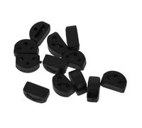 HIAKDOFT 12pcs Classical Guitar String Bridge Adapter Beads Design Stable Fixation Enhancing Acoustic Performance for Guitar Performances Music Teaching