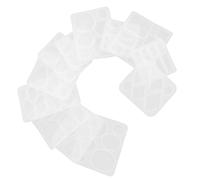 HIAKDOFT 12pcs Silicone Resin Jewelry Molds for Pendant Charm Making Flexible Earring Casting Moulds with Polygon Oval Shapes Reusable Non-Stick Craft Supplies for DIY Resin Jewelry