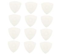 HIAKDOFT 12pcs Transparent Nylon Liuqin Picks Non-slip Plectrums for Da Ruan and Yueqin Portable Guitar Accessories Professional Replacement for Electric and Acoustic String Instruments