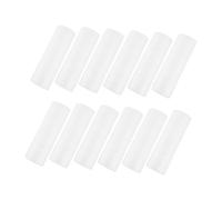 HIAKDOFT 12PCS White Polystyrene Foam Rods Cylinders for Modeling DIY Crafts Floral Arrangements Wedding Bouquet Holders Solid Durable Multipurpose Educational Use