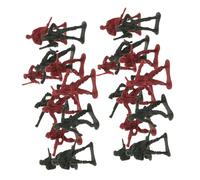 HIAKDOFT 180pcs Military Model Miniature Soldiers Realistic Soldier Figure Small Figurines Army Figurines Minature Sand Table Decors Sand Table Figure Army Plastic