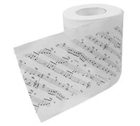 HIAKDOFT 1roll Notes Toilet Paper Piano-Inspired Decorative Roll Novelty Toilet Paper