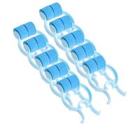 HIAKDOFT 1set Nose Clips for Lung Breathing Training Durable Nasal Stoppers for Emergency Use Homes Schools Playgrounds Practical Nose Clip for 16pcs