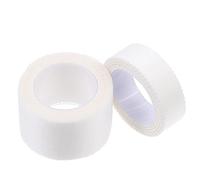 HIAKDOFT 2 Pcs Breathable Sawtooth Adhesive Wound Dressing Tape Comfortable Stretchable with Low Allergy White Self Sticking Fixation for Skin Protection and Secure Closure