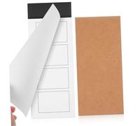HIAKDOFT 2 Pcs Small Memo Pads with Scriptwriting Paper Compact Pocket Notepad with Kraft and Black Covers Thick Smooth for Classroom and Office Note Taking and Story Planning
