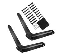 HIAKDOFT 2 Pcs Tv Mount Stand Bracket for Tvs Stable Non-slip Tabletop Holder with Screws Easy to Install Television Support Legs for and LED Screens