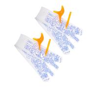 HIAKDOFT 2 Sets Reflexology Foot Massage Socks Set with Pressure Point Stimulation Tools for Athletes Office Workers Seniors Adjustable Breathable Material for Precise Foot Therapy
