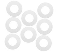 HIAKDOFT 2000pcs White Paper Hole Reinforcement Stickers Self-Adhesive Binder Hole Labels for Loose-Leaf Paper Strengthening and Protection Rings for School Office Planner Use