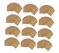 HIAKDOFT 200pcs Marble Pattern Earring Display Cards with Floral Design for Necklace and Earrings Jewelry Packaging for Retail Craft Markets and Business Use