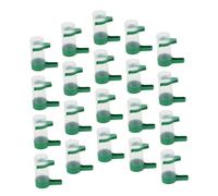 HIAKDOFT 20pcs Automatic Bird Waterer and Cage Bird Waterer Small Size Spout Water Bottle for Parakeets Anti-spill Design Suitable for and