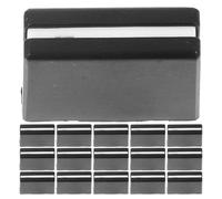 HIAKDOFT 20pcs Black 4mm Mixer Fader Knob Covers Replacement Slider Caps for Audio Console Controller Fader Caps Set Spare Parts Suitable for Dj Mixer and Studio Use