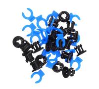 HIAKDOFT 20PCS Bowden Tube Coupler Clips for Printer Pneumatic Connectors Secure Claw Grip Design for Tubes Quick Installation Fittings Compatible with Various Models Efficient Printing