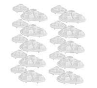 HIAKDOFT 20PCS Diamond Shaped Silicone Resin Art Molds for DIY Jewelry Pendants Decorative Epoxy Beads Flexible Durable Craft Molds for Home Ornaments and Resin Casting