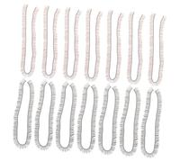 HIAKDOFT 20pcs Doll Eyelashes Strips Black and Brown DIY Craft Lashes for Dolls Multipurpose for Decoration and Creative Projects