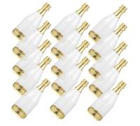 HIAKDOFT 20Pcs Mini Candy Boxes, Metallic Gold Wine Bottle Treat Containers for Wedding and Festival Party Favour Packaging