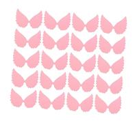 HIAKDOFT 20pcs Pink DIY Angel Wings Appliques Lightweight Craft Embellishments for Doll Dress Headdress Materials for Hair Accessories Party and Cosplay Use
