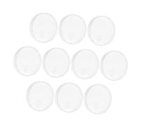 HIAKDOFT 20Pcs Plastic Glue Dispenser Tray Small Glue Plates for Paper Quilling DIY Crafting Reusable with Easy Clean Surface