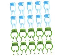 HIAKDOFT 20Pcs Portable Nose Clips for Lung Breathing Training Convenient Nose Plugs for Everyday Use Non Skid Design for Travel and Outdoor Activities