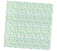 HIAKDOFT 20pcs Shamrock Wrapping Paper for St Patrick's Day Distinctive Floral Wrap Featuring Symbols for Spring Parties and Holiday Art Projects