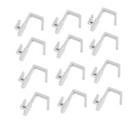 HIAKDOFT 20pcs Small Gray Pegboard Hooks Utility Hangers for Garage Kitchen Bathroom Sturdy Pegboard Accessories for Stable Hanging and Easy Organization