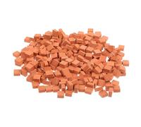 HIAKDOFT 210pcs Scale Mini Bricks for Dollhouse Decoration Accessories Realistic Fake Bricks for Garden Landscaping Architectural Model Construction Supplies