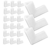 HIAKDOFT 24 Pcs Epe Foam Corner Protectors for Boxes Collision Edge Guards for Moving Shipping Fragile Artwork Mirror and Tv Frame Packaging