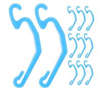 HIAKDOFT 24pcs Plastic Cage Fixing Buckles for Small Animal Crates Wire Edge Locks with Smooth Safety Edges Pet Cage Fasteners Compatible with Dogs Rabbits Quails and Pigeons for DIY