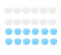 HIAKDOFT 24pcs Silicone for Sleep and Travel Soft Moldable Noise Reduction Comfortable Reusable Ear Defenders for Airplanes Trains and Noise Blocking