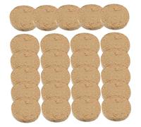 HIAKDOFT 25Pcs Household Chinese Moxa Cake Multi-Function Portable Round Moxa Cakes for Mild Moxibustion Health Care Lightweight and Natural Fragrant Accessory