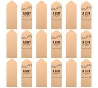 HIAKDOFT 25Pcs Kraft Paper Envelopes Small Blank Money Budgeting Envelopes with Writable Surface for Invitation Cards, Wrapping, Church Offerings, and New Year Blessing Cards