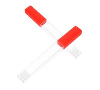 HIAKDOFT 2pcs Adult Thermometer Storage Box Plastic Case for Temperature Thermometer and Needle Tools Portable Tube Holder with Sleek Modern Design for Home Hospital and Clinic Use