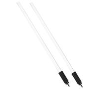 HIAKDOFT 2pcs Bottle Filler Wand with Shutoff Valve for Precise Liquid Transfer Compatible with Standard Wine Bottles Plastic Home Brewing Tool for Beer and Wine Bottling