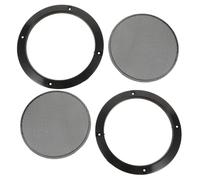 HIAKDOFT 2pcs Car Speaker Grille Mesh Guard Audio Waffle Grill Cover Speaker Grille for Horn Replacement
