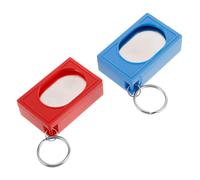 HIAKDOFT 2pcs Dog Clicker Training Kit Portable Square Design Puppy Training Tool for Basic Obedience Correction and Behavior Improvement