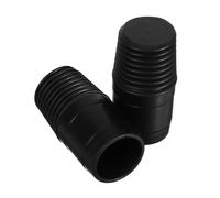 HIAKDOFT 2pcs Extension Pole Adapter Tips for European Threaded Broom Handles Secure Connection for Mop and Broom Replacement and Multipurpose Design for Telescopic Poles