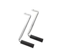 HIAKDOFT 2pcs Greenhouse Hand Crank Handle Anti-slip Plastic Roller Crank for Manual Window Operation Patio Awning Tool for Smooth Film Rolling and Unrolling in Harsh Outdoor Conditions