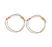 HIAKDOFT 2pcs Ignition Needle Thermocouple for Gas Stove Gas Appliance Thermocouple Kit Safe Ignition Protection Device