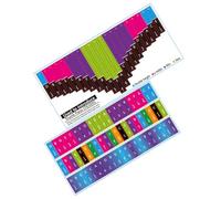 HIAKDOFT 2pcs Kalimba Note Stickers Keyboard Decals Musical Scale Stickers for Thumb Piano Beginners and Practical Learning Aid for Finger Movement and Chord Playing