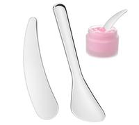 HIAKDOFT 2pcs Makeup Reusable Beauty Scoop for Creams Skin-friendly Facial for Easy Application and Reduced Waste