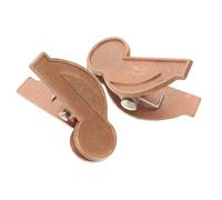 HIAKDOFT 2pcs Metal Music Note Journal Clips Portable Lightweight Page Holders for Office School Planner Organization Versatile Bookmark and File Clip Accessories